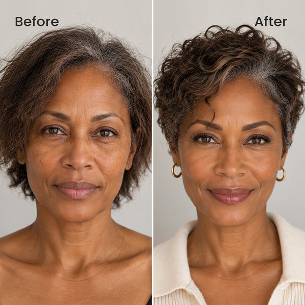 SR customer 2 before and after